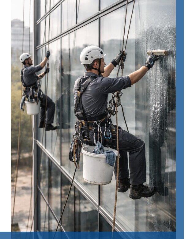 Мойка сплошного остекления в Кулебаках, заказать от 309 р.| ВЫСОТНИК-Клб