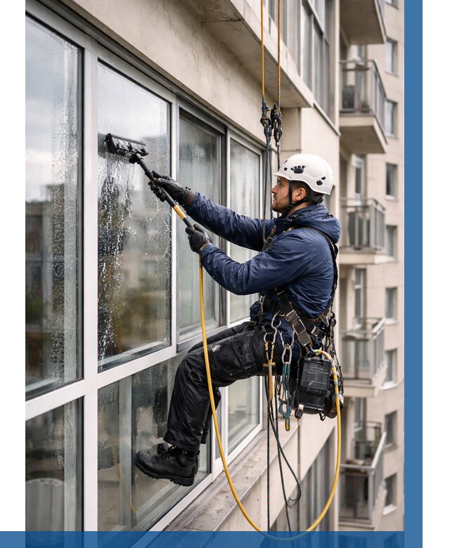 Мойка балконного остекления в Кулебаках от 3607 р. | ВЫСОТНИК-Клб