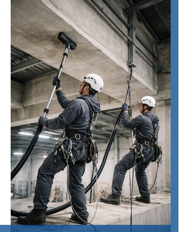 Обеспыливание потолочных конструкций в Кулебаках от 258 р. |ВЫСОТНИК-Клб