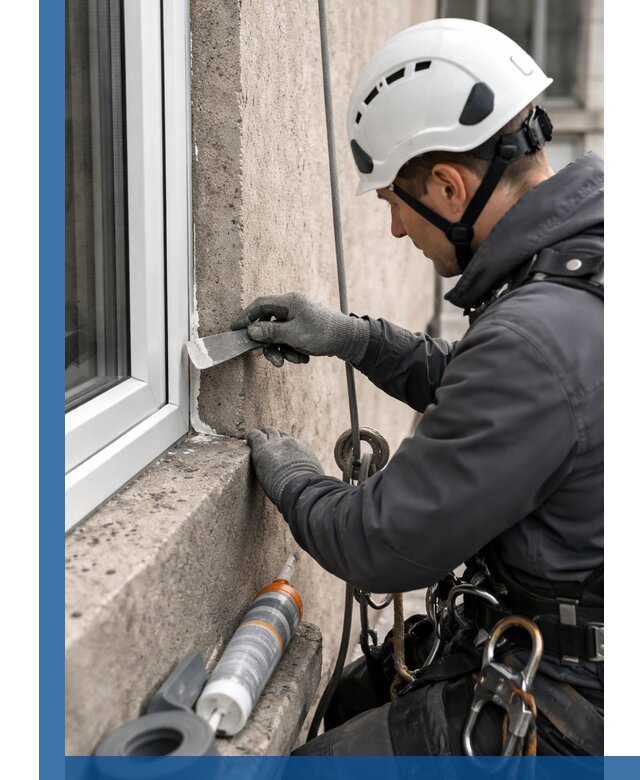 Герметизация монтажных швов окон в Кулебаках с гарантией качества