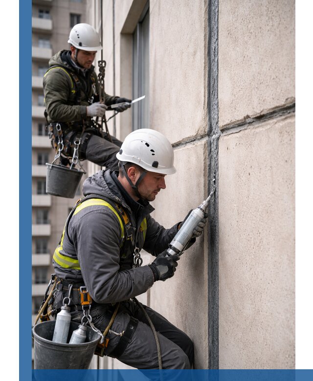 Герметизация деформационных швов фасада в Кулебаках качественно