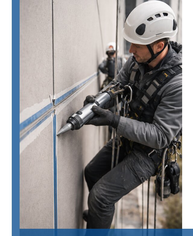 Герметизация стыков фасадных панелей в Кулебаках качественно и быстро