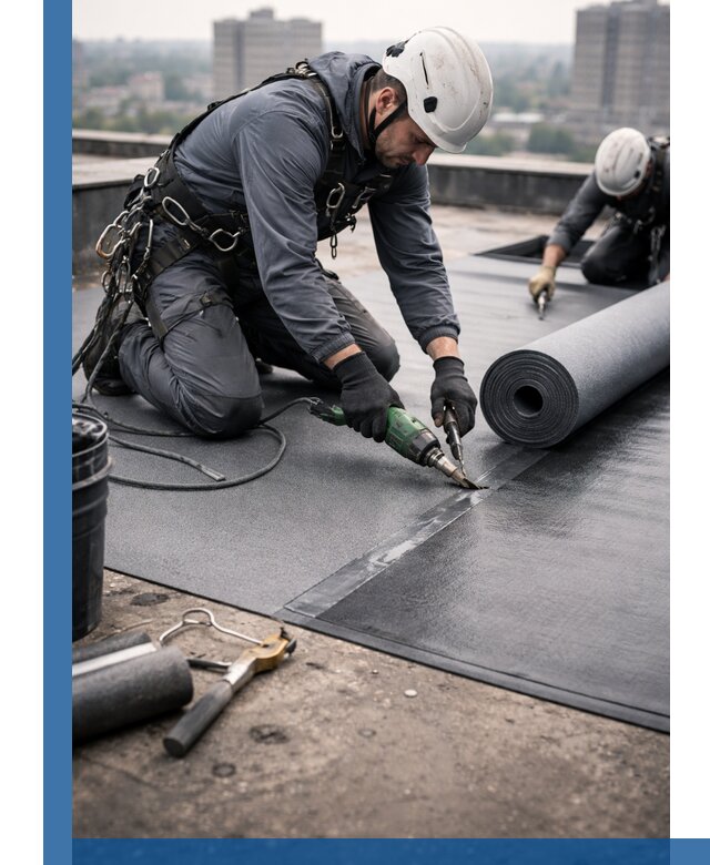 Ремонт мягкой кровли в Кулебаках с выездом промальпинистов