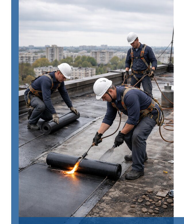 Ремонт наплавляемой кровли в Кулебаках качественно и надежно