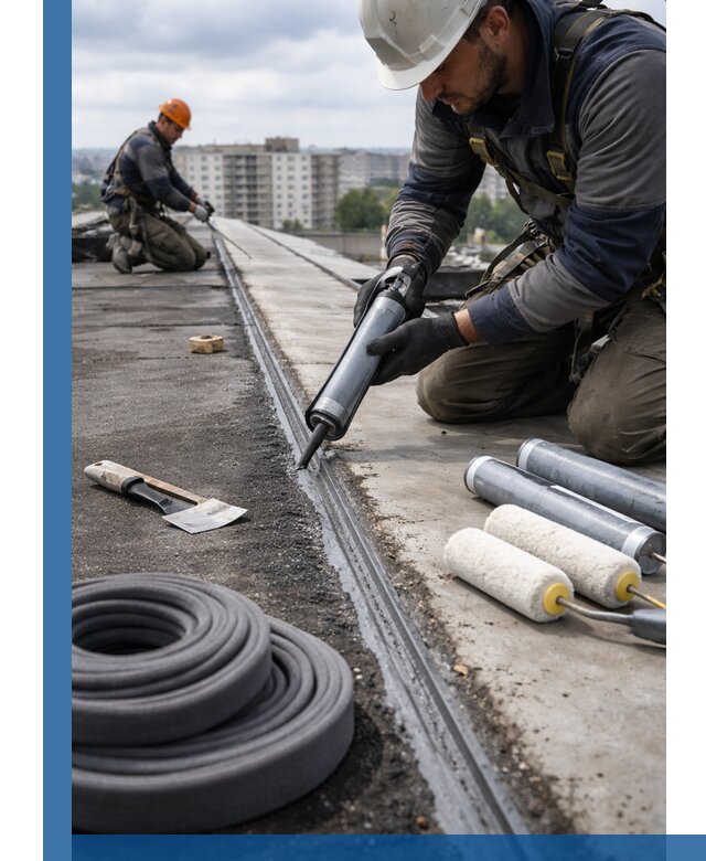 Герметизация швов кровли в Кулебаках с гарантией герметичности