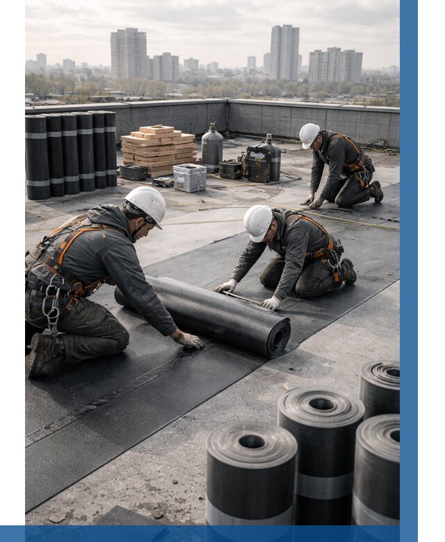 Монтаж мягкой кровли под ключ в Кулебаках от 464 р. | ВЫСОТНИК-Клб