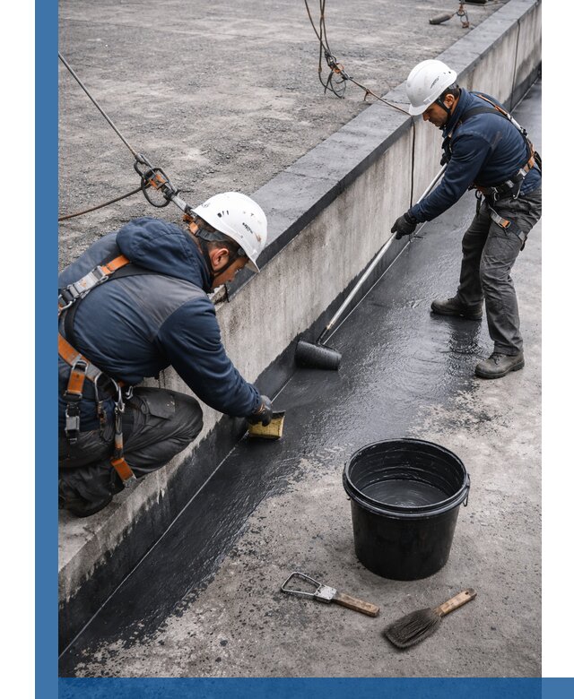 Гидроизоляция кровли жидкой резиной профессионально в Кулебаках