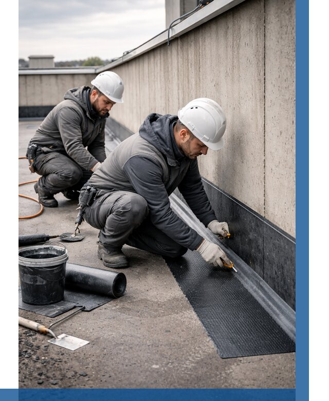 Гидроизоляция примыканий на кровле в Кулебаках от 928 р. | ВЫСОТНИК-Клб