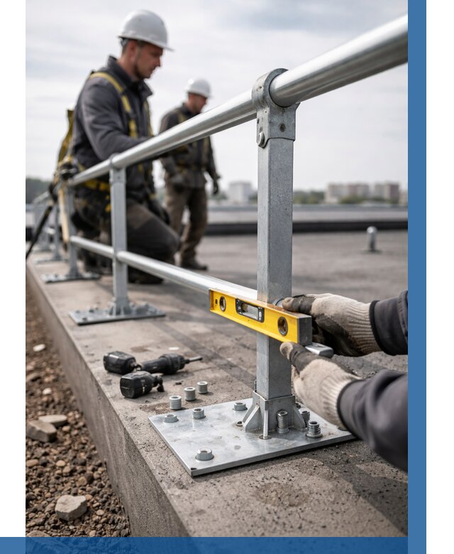 Монтаж кровельного ограждения в Кулебаках от 1237 р. | ВЫСОТНИК-Клб