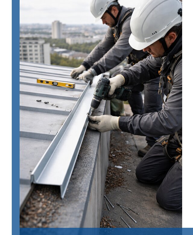 Монтаж капельника на кровле в Кулебаках с гарантией качества