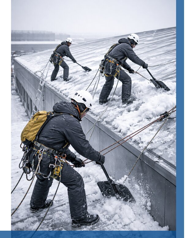 Очистка навесов от снега в Кулебаках от 4638 р. | ВЫСОТНИК-Клб