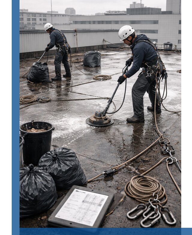 Плановая очистка кровли по графику в Кулебаках для безопасности