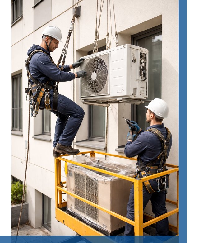 Демонтаж внешнего блока кондиционера в Кулебаках от 3607 р. | ВЫСОТНИК-Клб