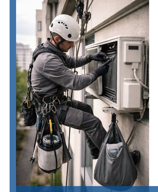 Обслуживание внешнего блока кондиционера в Кулебаках профессионально