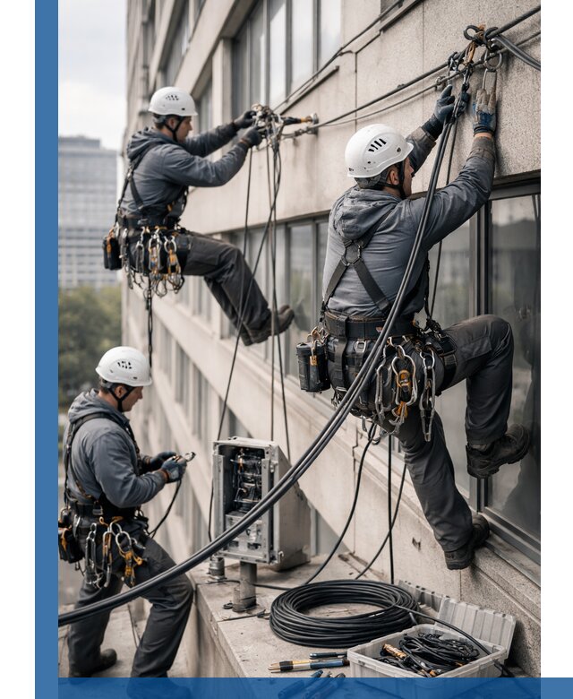 Прокладка оптоволоконного кабеля в Кулебаках под ключ с тестированием