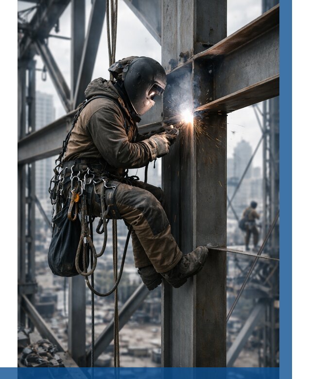 Высотные сварочные работы в Кулебаках от 3607 р. | ВЫСОТНИК-Клб