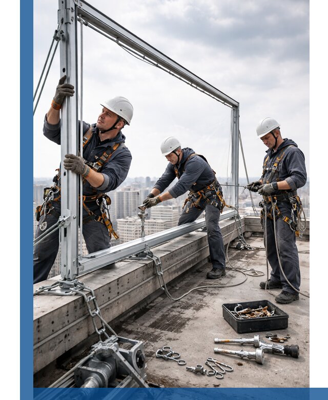 Монтаж крышных рекламных конструкций под ключ в Кулебаках