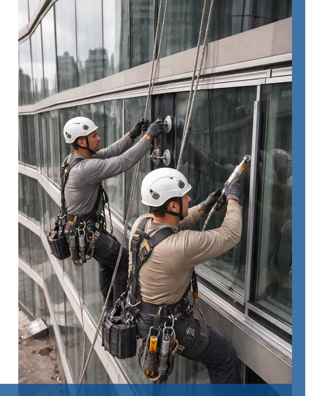 Радиусное остекление фасада в Кулебаках от 12367 р. | ВЫСОТНИК-Клб