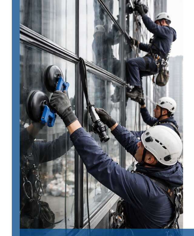 Радиусное остекление фасадов под ключ в Кулебаках с гарантиями