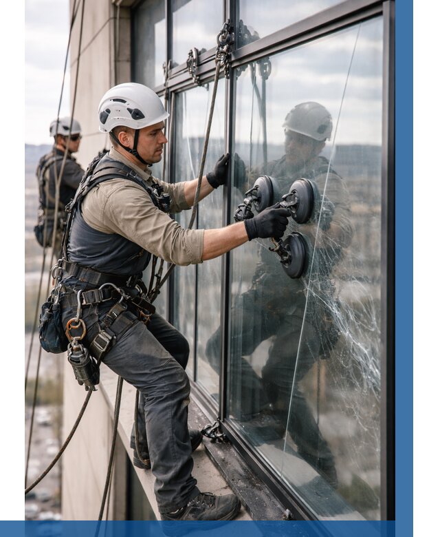 Замена стекла в витраже в Кулебаках под ключ от 8760 р. | ВЫСОТНИК-Клб