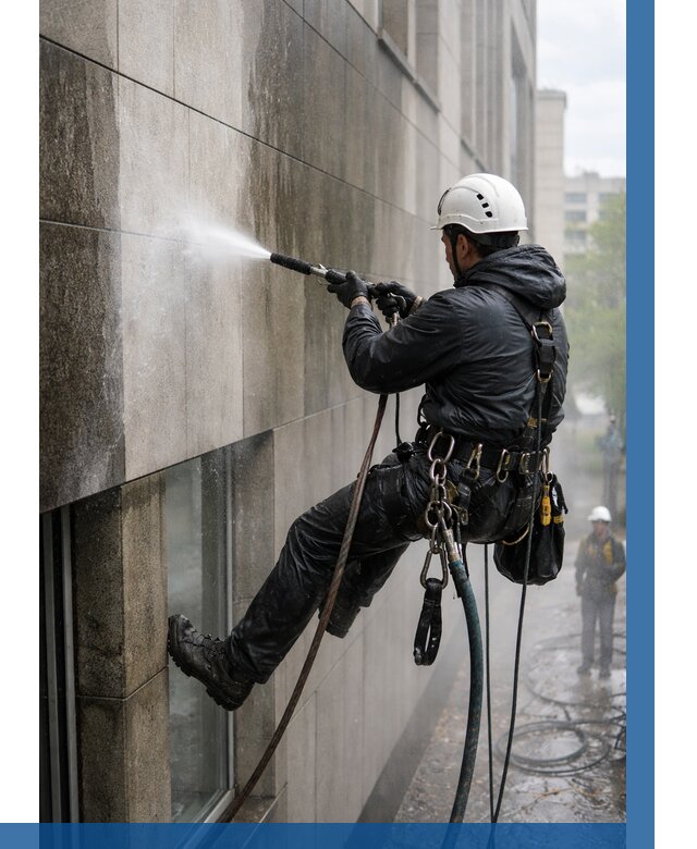 Гидроструйная очистка поверхностей в Кулебаках от 876 р. | ВЫСОТНИК-Клб