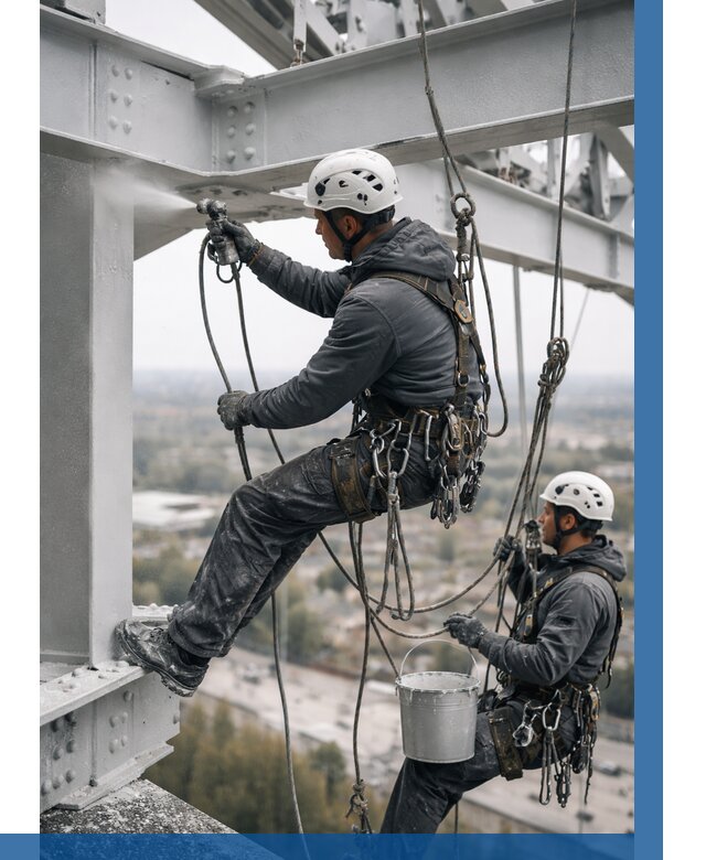 Покраска металлоконструкций на высоте в Кулебаках 361 р |ВЫСОТНИК-Клб