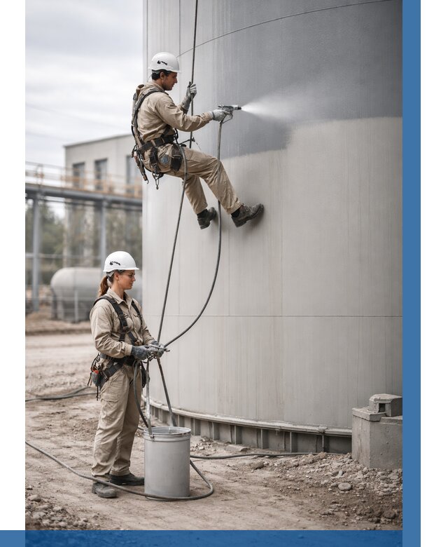 Покраска резервуаров в Кулебаках от 1237 р. | ВЫСОТНИК-Клб — заказать