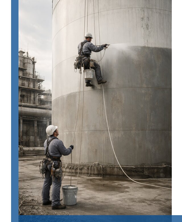 Покраска стальных резервуаров и емкостей в Кулебаках профессионально