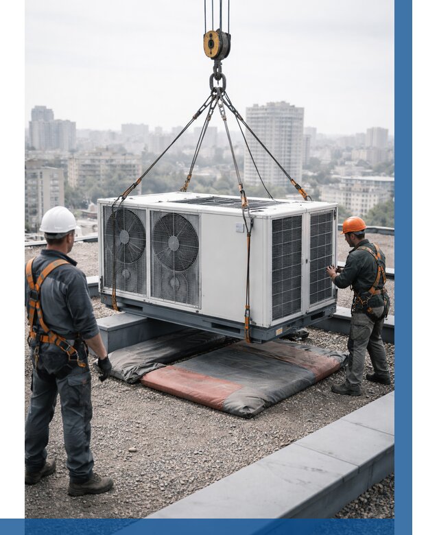 Подъем груза на крышу в Кулебаках от 5153 р. | ВЫСОТНИК-Клб заказать