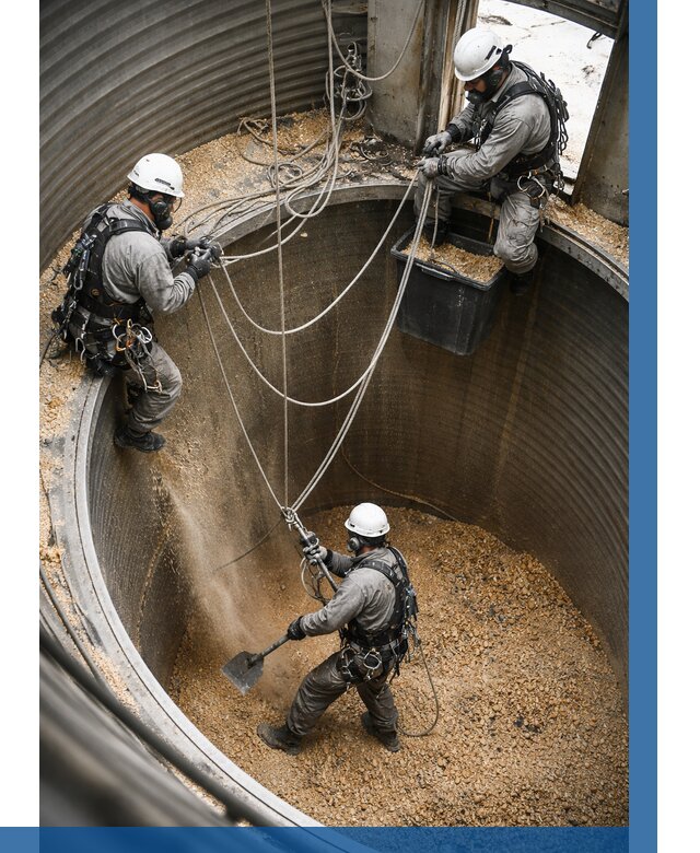 Чистка зерновых бункеров в Кулебаках от 12367 р. | ВЫСОТНИК-Клб