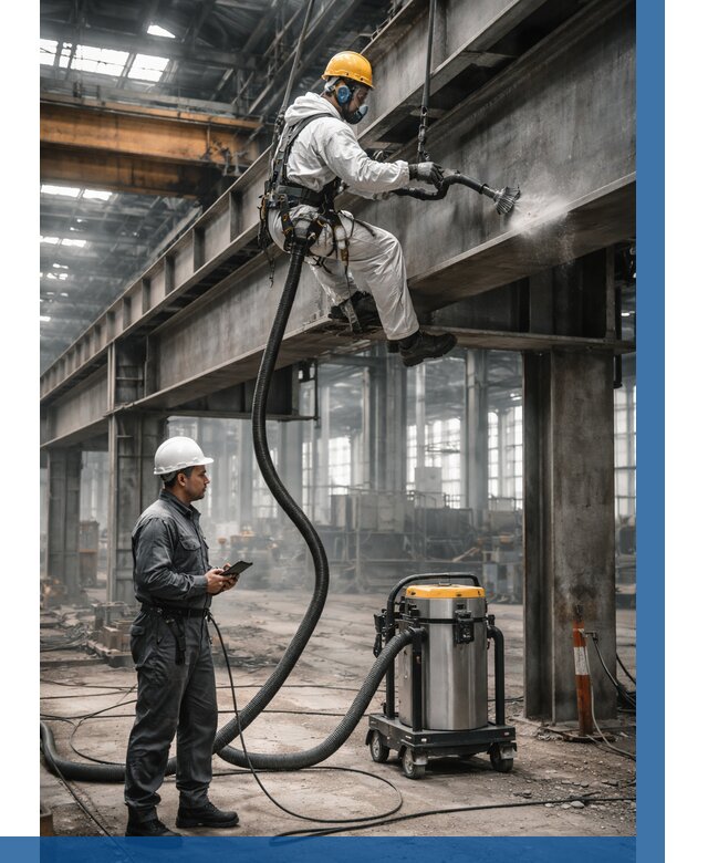 Обеспыливание конструкций в цехе в Кулебаках от 4329 р. | ВЫСОТНИК-Клб