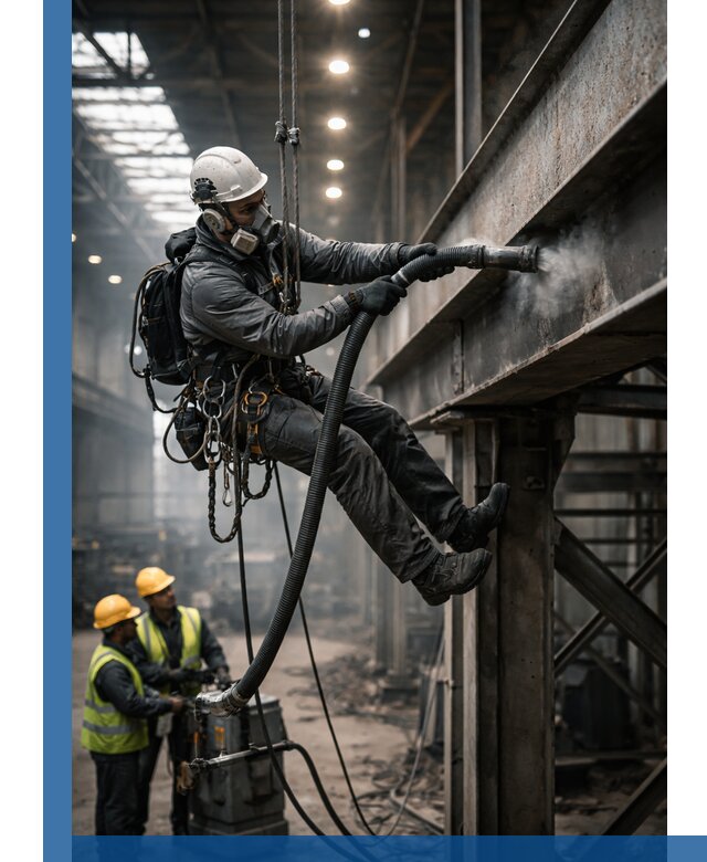 Обеспыливание конструкций в цехах промышленного производства в Кулебаках