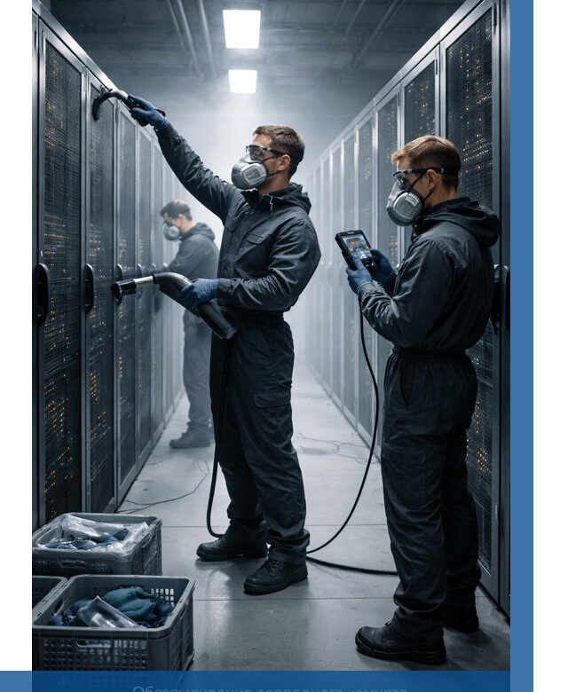 Обеспыливание серверной комнаты в Кулебаках от 4638 р. | ВЫСОТНИК-Клб