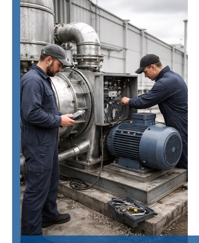 Техническое обслуживание промышленного оборудования в Кулебаках