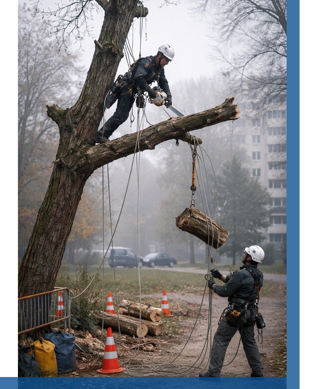 Удаление аварийных деревьев в Кулебаках от 15459 р. | ВЫСОТНИК-Клб